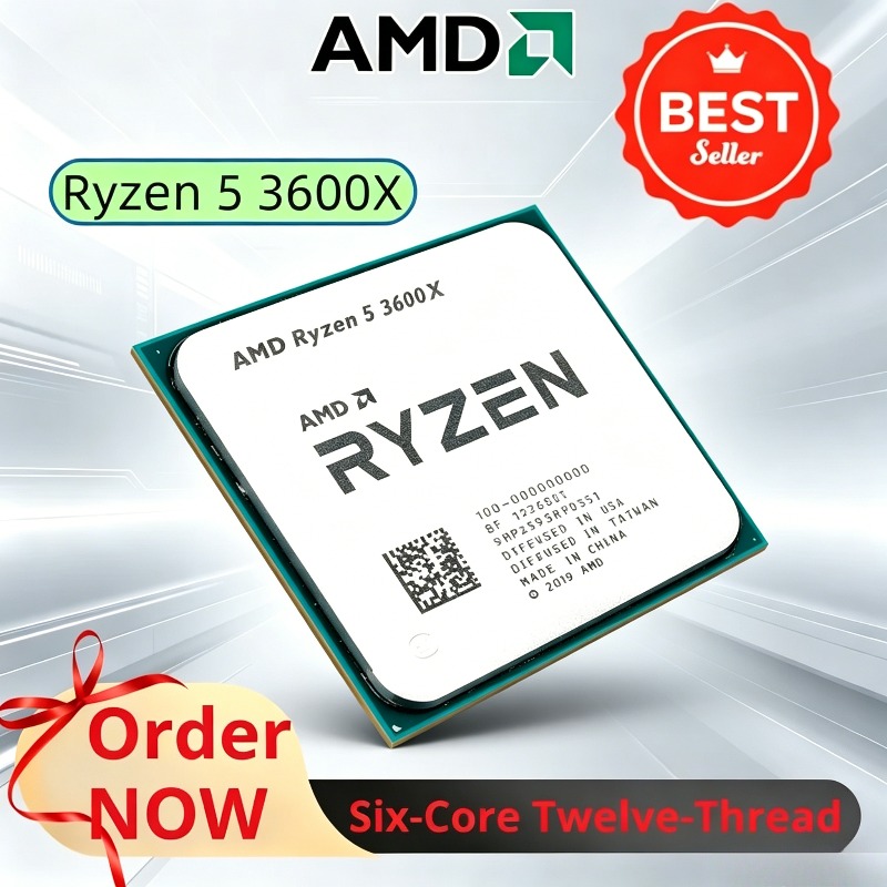 Amd Cpu Ryzen 5 - 100% gloednieuwe AMD Ryzen 5 3600X