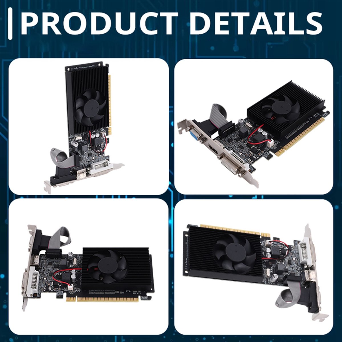 Pc Gaming Ultra - A49T GT 610 1G Ultrasnelle grafische