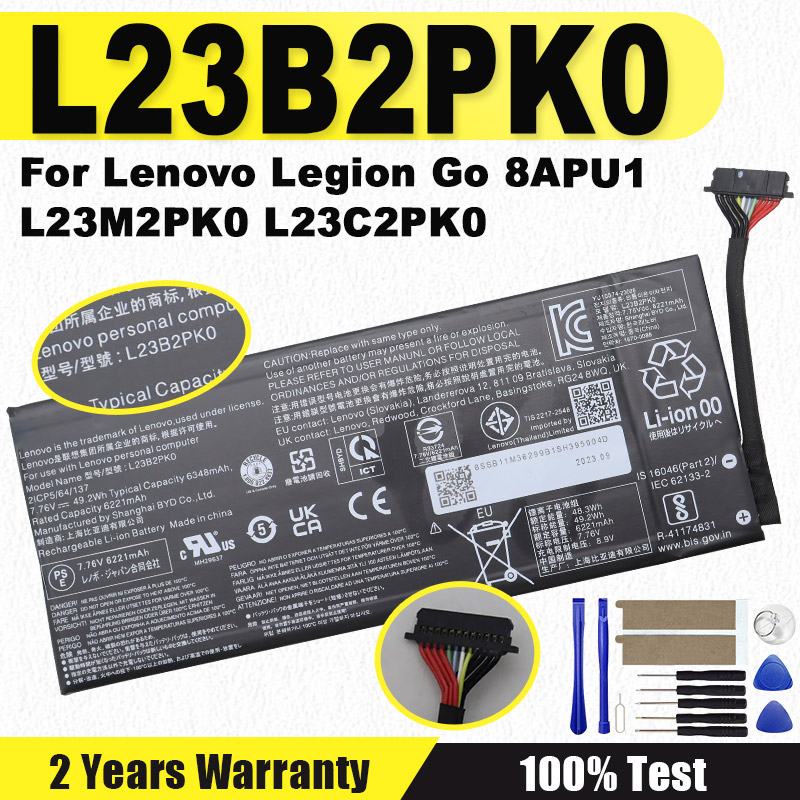 Pc Gaming Lenovo Legion - Gloednieuwe L23B2PK0 Batterij 7.76V 49.2Wh 81Wh