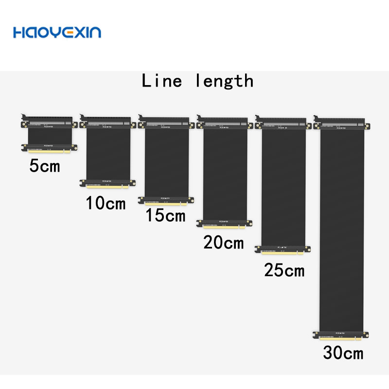 Pcie Riser Cable - Hoge snelheid PC Graphics PCI Express
