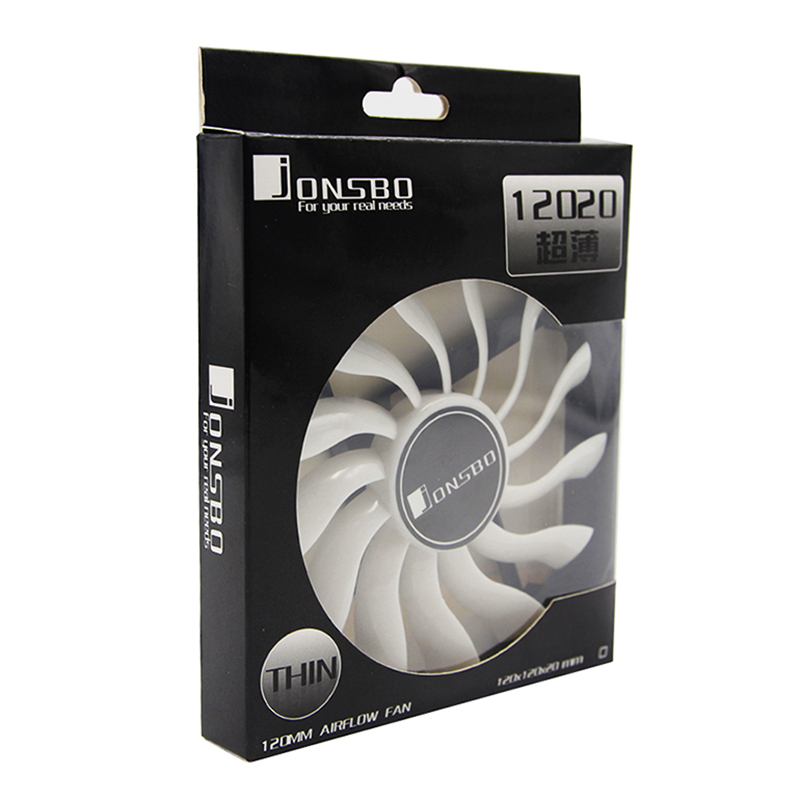 JONSBO 12020 120 mm DC 12V 3-p - Pc Gaming Ultra recensie en prijs