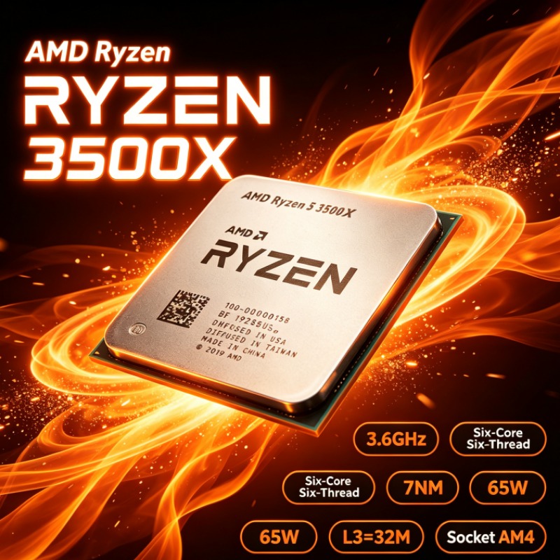 AMD Ryzen 5 3500X Processor 6- - Pc Gaming Amd Ryzen 5 recensie en prijs