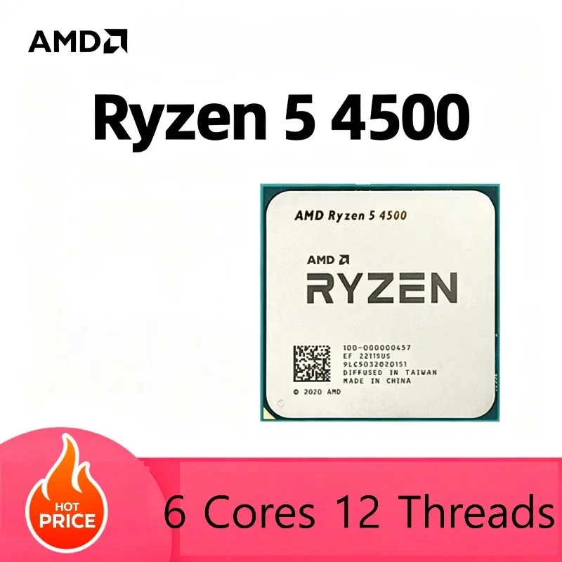 AMD Ryzen 5 4500 100% gloednie - Amd Cpu Ryzen 5 recensie en prijs