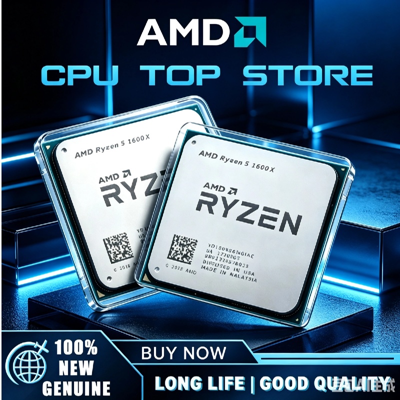 AMD Ryzen 5 1600X Origineel Ni - Amd Cpu Ryzen 5 recensie en prijs