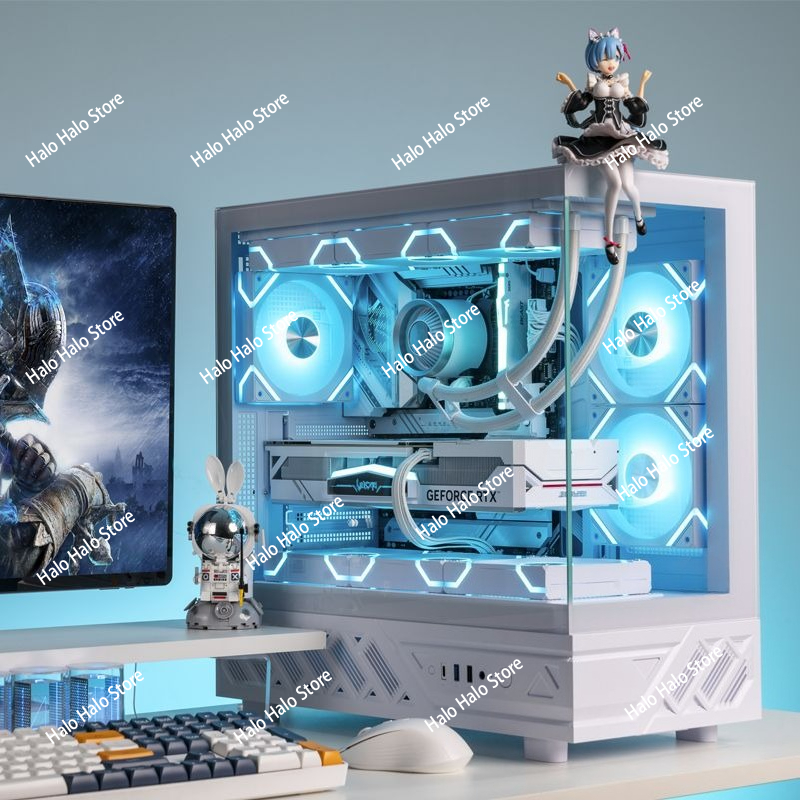 Witte Seaview ATX PC-behuizing - Pc Gaming White recensie en prijs