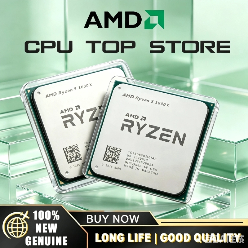 AMD Ryzen 5 1600X Gloednieuwe  - Amd Cpu Ryzen 5 recensie en prijs