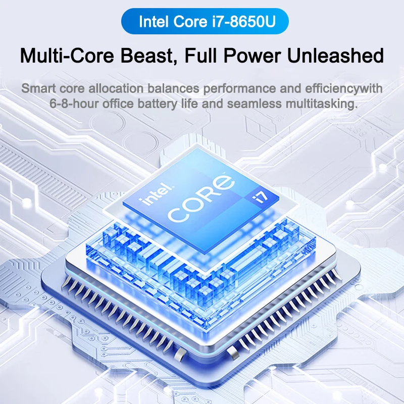 Intel Core i7 8650U 14,1 inch  - Pc Gaming Ultra recensie en prijs