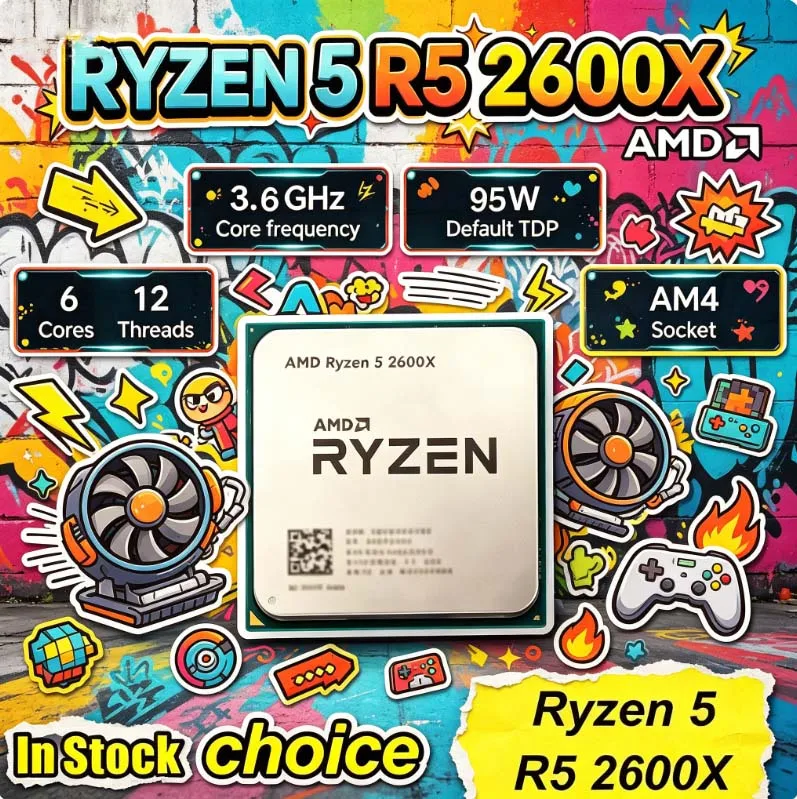 AMD Ryzen 5 2600X AM4 CPU-proc - Amd Cpu Ryzen 5 recensie en prijs