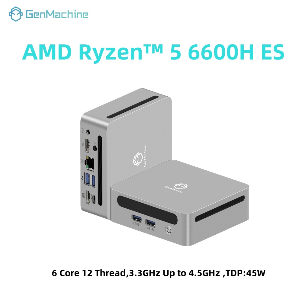 GenMachine AMD Ryzen 5 6600 H  - Pc Gaming Amd Ryzen 5 recensie en prijs