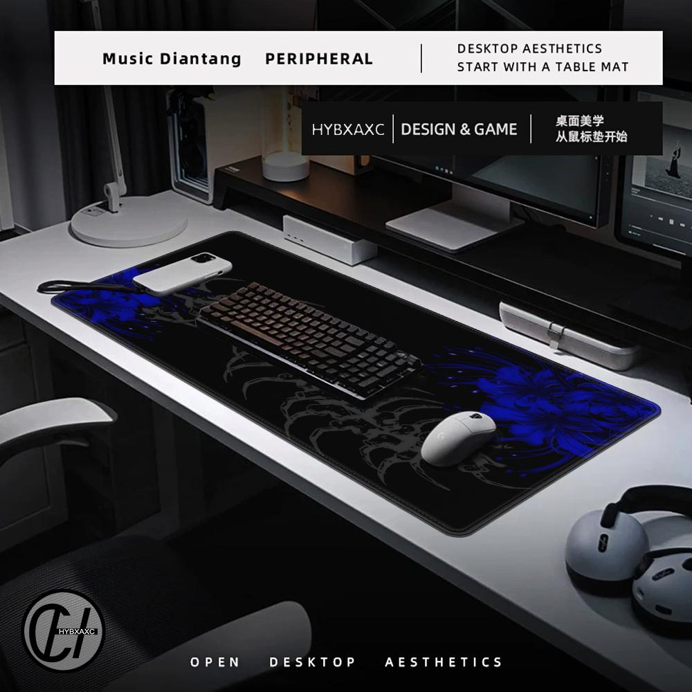 Zwart-wit Gotische Muismat Gro - Pc Gaming White recensie en prijs