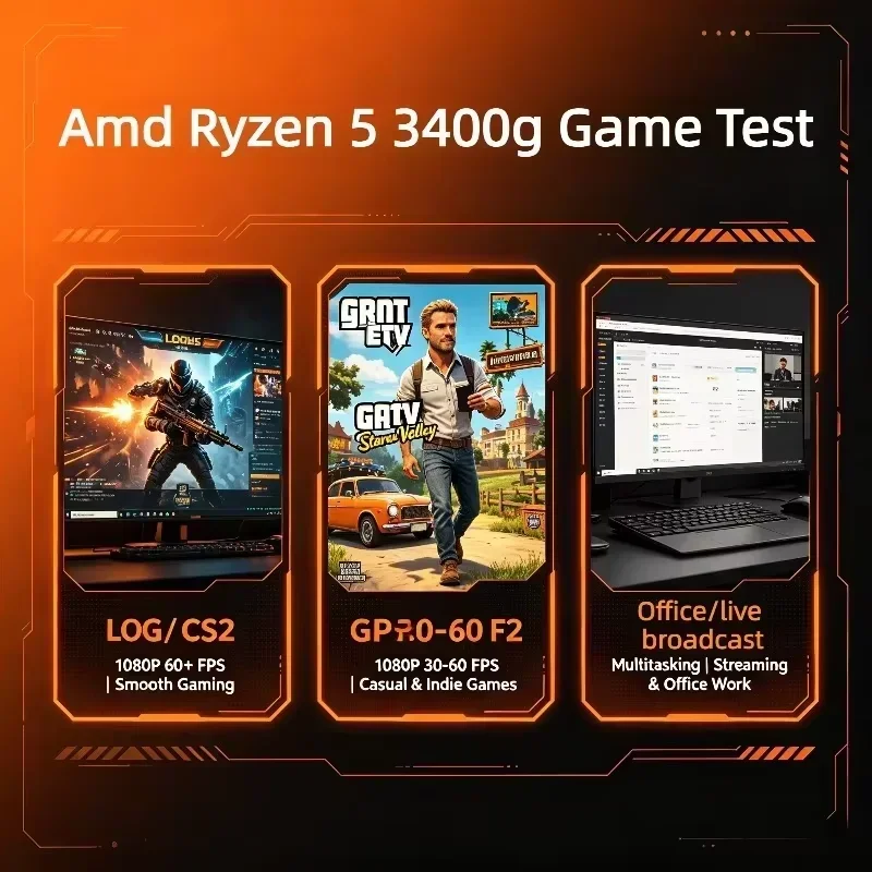 AMD Ryzen 5 3400G R5 3400G CPU - Pc Gaming Amd Ryzen 5 recensie en prijs