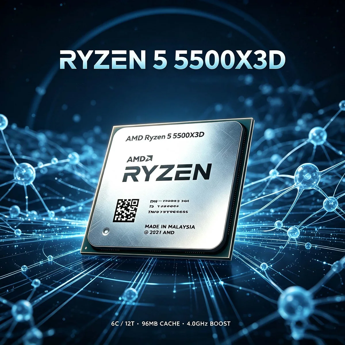 AMD Ryzen 5 5500X3D R5 5500X3D - Amd Cpu Ryzen 5 recensie en prijs