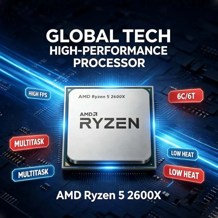 AMD Ryzen 5 2600X 6-Core 12-Th - Amd Cpu Ryzen 5 recensie en prijs