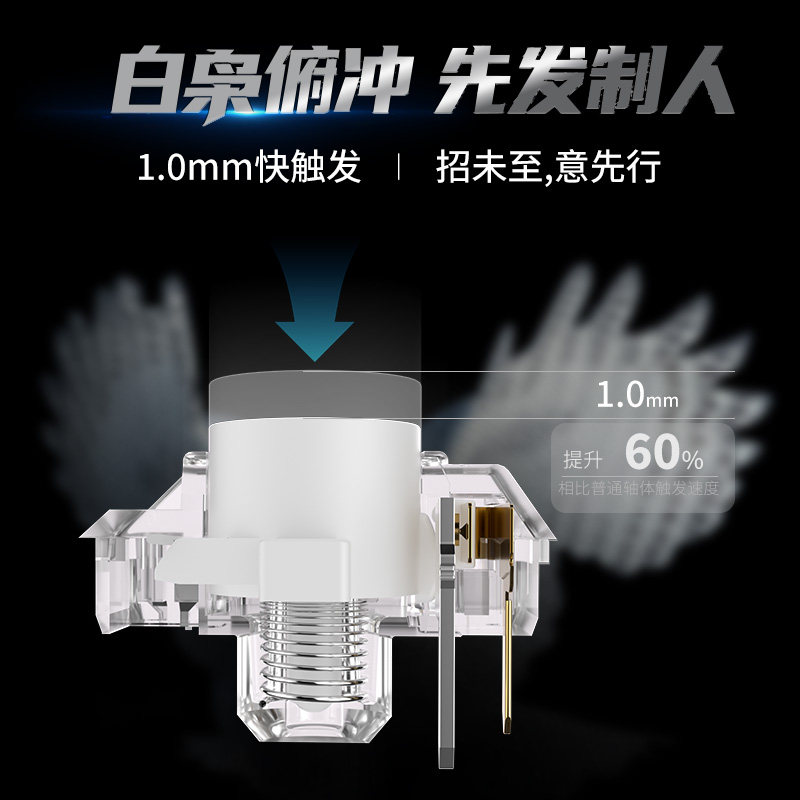Kailh Choc White Owl Switch Mi - Pc Gaming White recensie en prijs