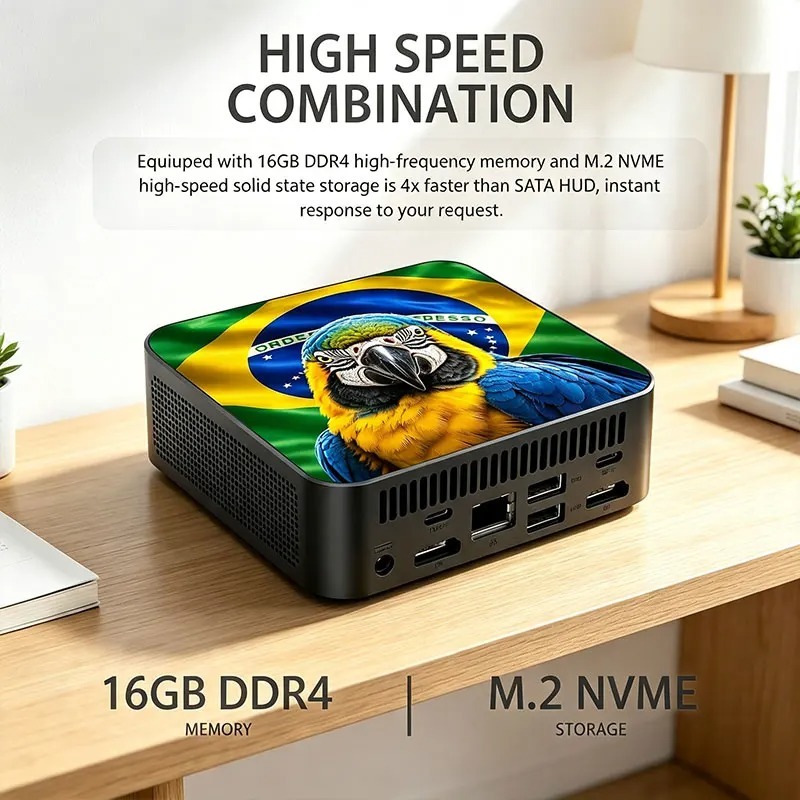 Nieuwe hoogpresterende mini-pc - Pc Gaming Portable recensie en prijs